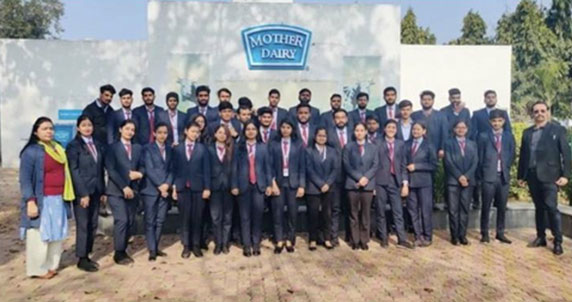 Industrial Visit to Mother Dairy 