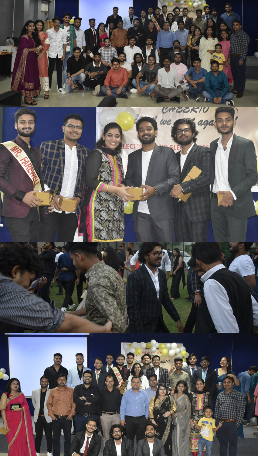 Farewell Party for Batch 2023 organized at SISTec